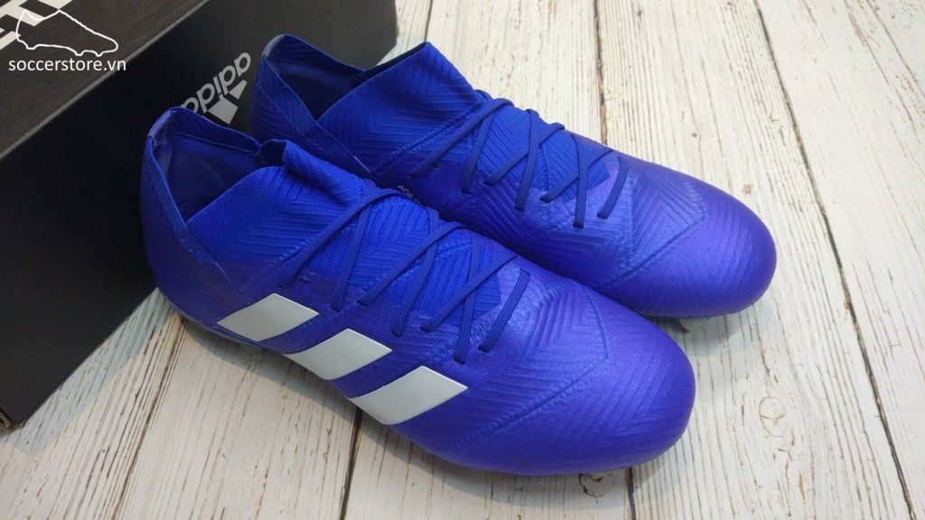 Adidas Nemeziz 18.1 FG- Football Blue/ White DB2080