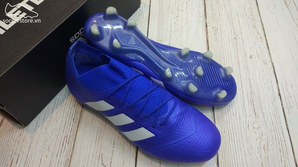 Adidas Nemeziz 18.1 FG- Football Blue/ White DB2080