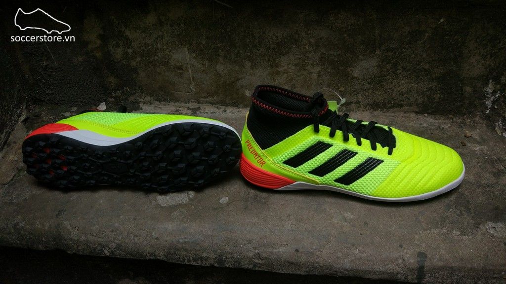 Adidas Predator Tango 18.3 TF- Solar Yellow/ Core Black/ Solar Red DB2134