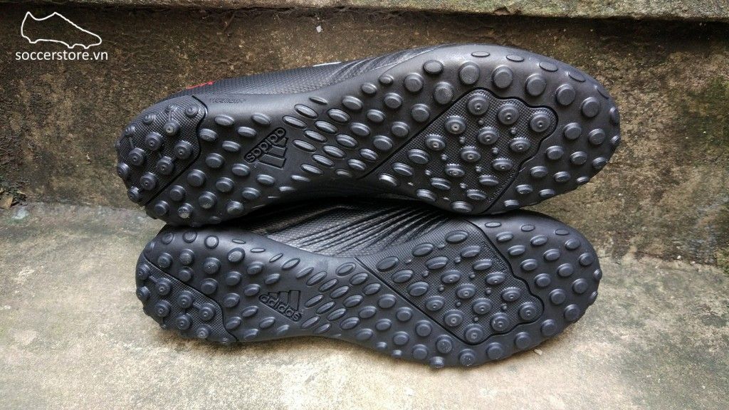 Adidas Predator Tango 18.4 TF- Core Black/ White/ Red DB2143