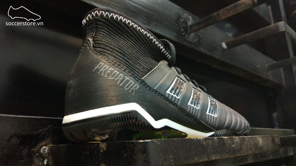 Adidas Predator 18.3 Kids FG- Core Black/ White DB2320