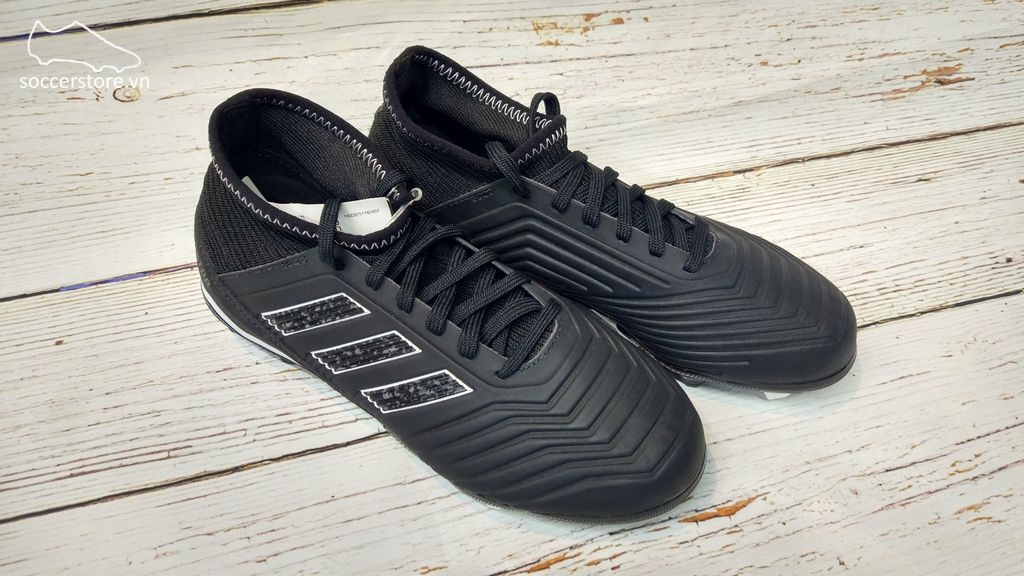 Adidas Predator 18.3 Kids FG- Core Black/ White DB2320