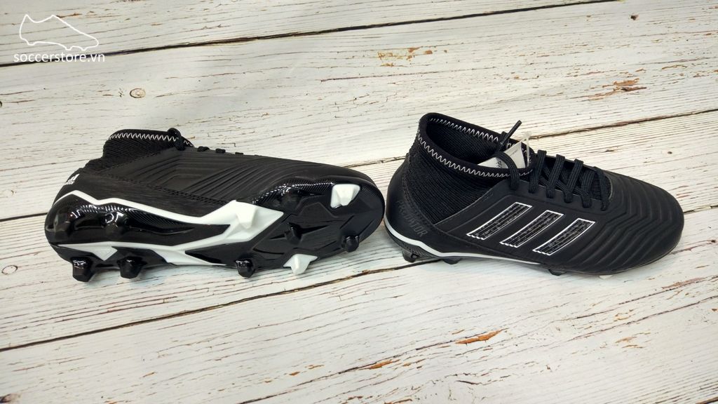 Adidas Predator 18.3 Kids FG- Core Black/ White DB2320