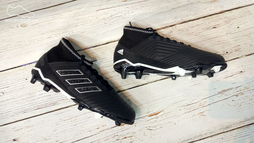 Adidas Predator 18.3 Kids FG- Core Black/ White DB2320
