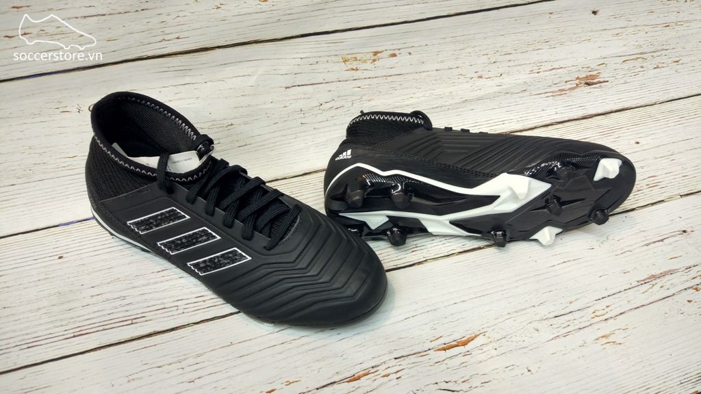 Adidas Predator 18.3 Kids FG- Core Black/ White DB2320