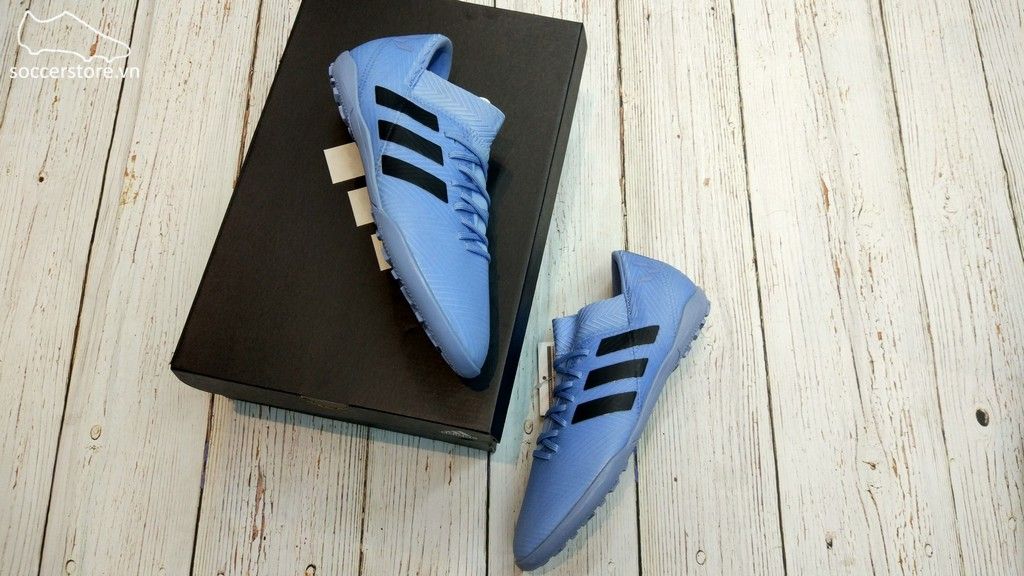 Adidas Nemeziz Messi Tango 18.3 Kids TF- Ash Blue/ Raw Grey DB2395