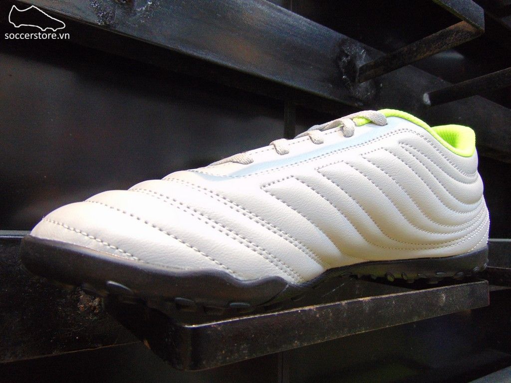 Adidas Copa 20.4 TF- Grey/ Matte Silver/ Solar Yellow EF8356