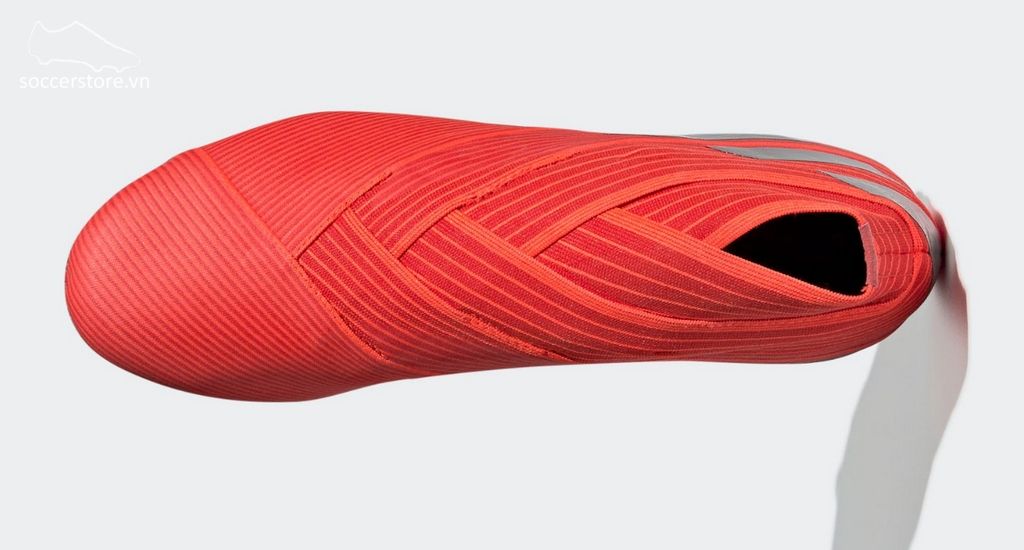 Adidas Nemeziz 19+ FG- Active Red/ Silver/ Solar Red F34404