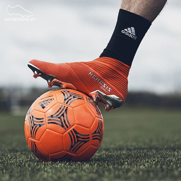 Adidas Nemeziz 19+ FG- Active Red/ Silver/ Solar Red F34404