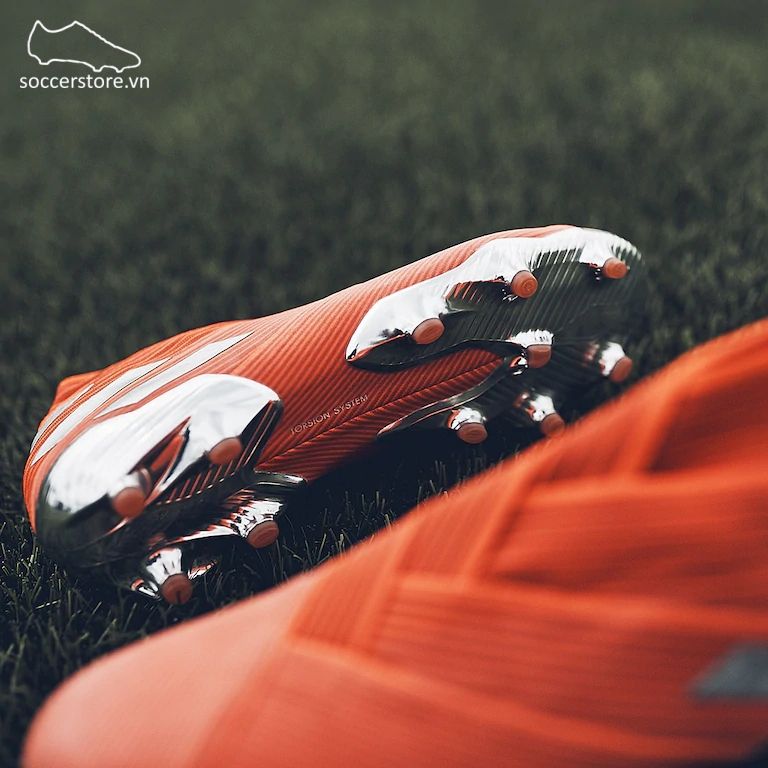 Adidas Nemeziz 19+ FG- Active Red/ Silver/ Solar Red F34404