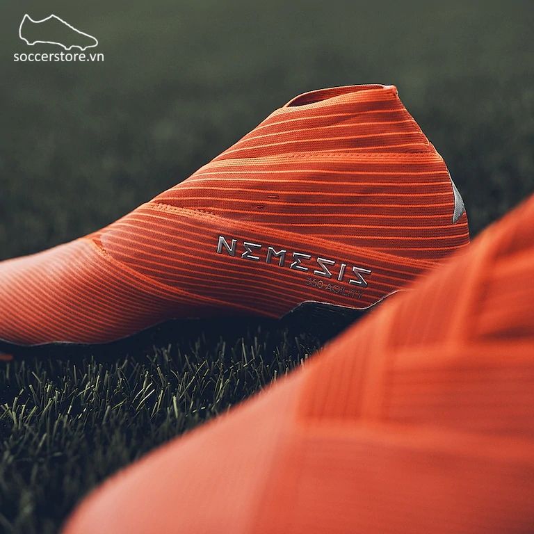 Adidas Nemeziz 19+ FG- Active Red/ Silver/ Solar Red F34404