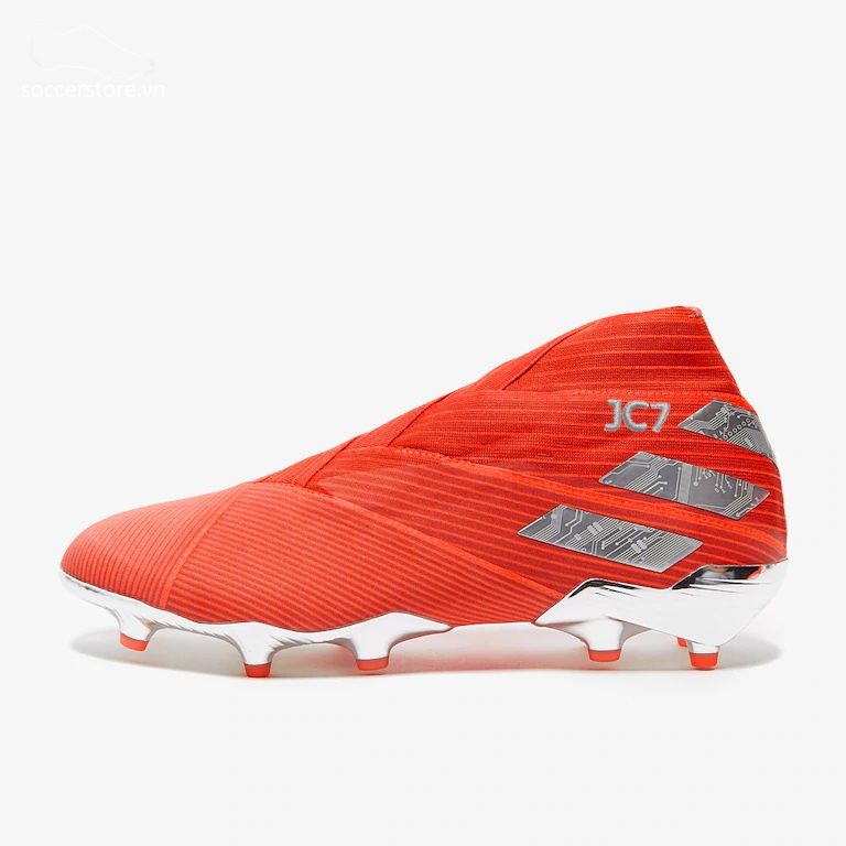 Adidas Nemeziz 19+ FG- Active Red/ Silver/ Solar Red F34404
