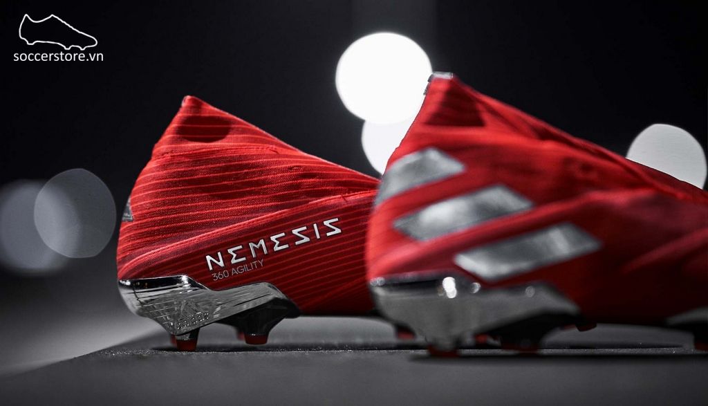 Adidas Nemeziz 19+ FG- Active Red/ Silver/ Solar Red F34404