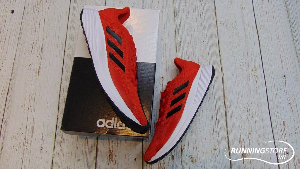 Adidas Duramo 9 - Active Red / Core Black / Cloud White - F34492