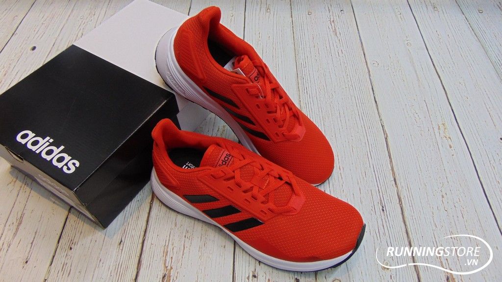 Adidas Duramo 9 - Active Red / Core Black / Cloud White - F34492