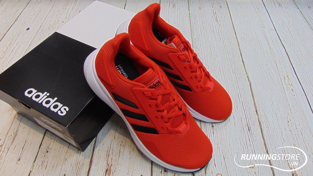 Adidas Duramo 9 - Active Red / Core Black / Cloud White - F34492