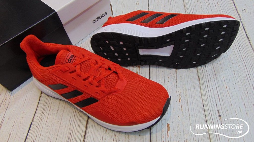 Adidas Duramo 9 - Active Red / Core Black / Cloud White - F34492