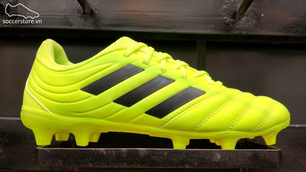 Giày đá bóng Adidas Copa 19.3 FG- Solar Yellow/ Core Black F35495
