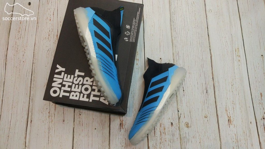 Adidas Predator 19+ TF - Bright Cyan/ Core Black/ Yellow F35625