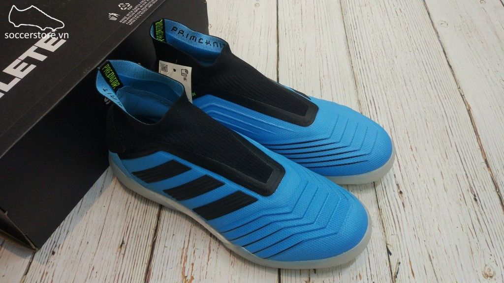 Adidas Predator 19+ TF - Bright Cyan/ Core Black/ Yellow F35625
