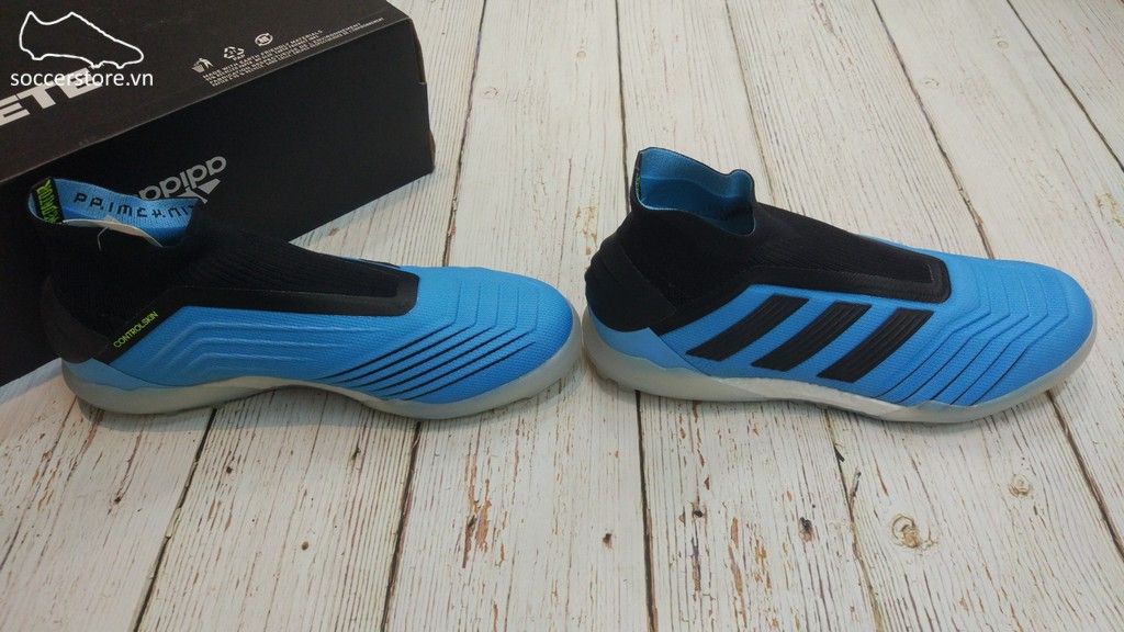 Adidas Predator 19+ TF - Bright Cyan/ Core Black/ Yellow F35625