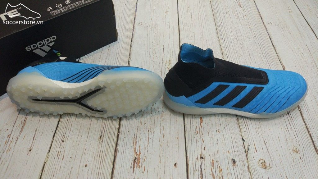 Adidas Predator 19+ TF - Bright Cyan/ Core Black/ Yellow F35625