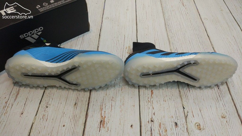 Adidas Predator 19+ TF - Bright Cyan/ Core Black/ Yellow F35625
