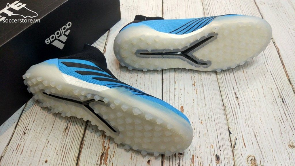 Adidas Predator 19+ TF - Bright Cyan/ Core Black/ Yellow F35625