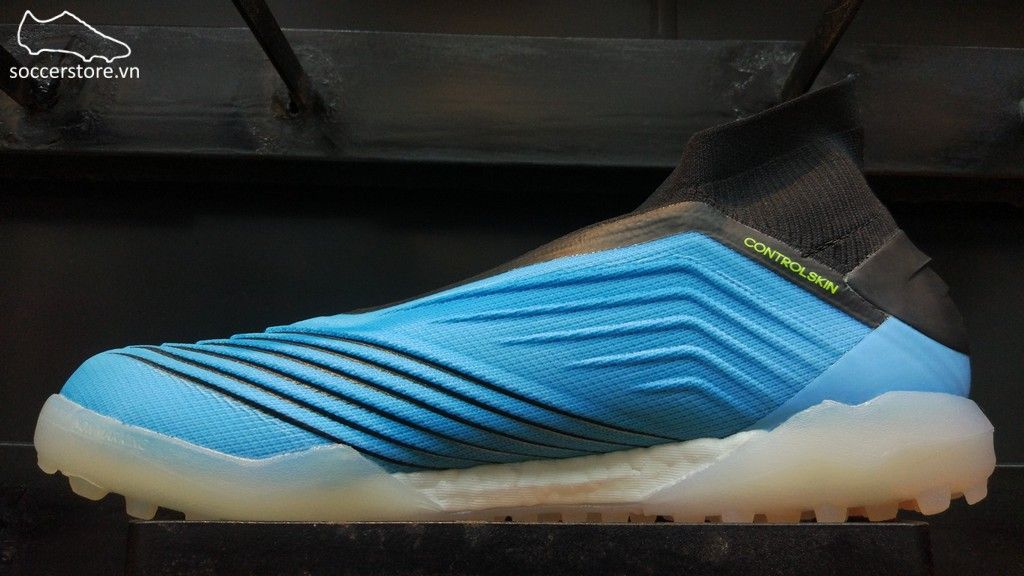 Adidas Predator 19+ TF - Bright Cyan/ Core Black/ Yellow F35625