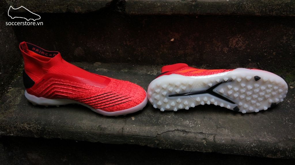 Adidas Predator 19+ TF- Active Red/ Solar Red/ Core Black F35800