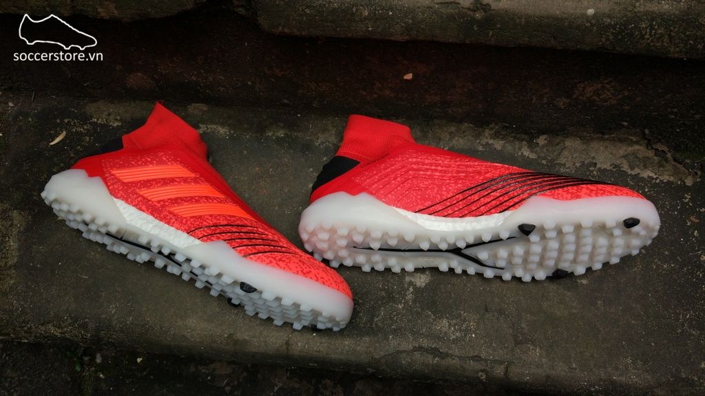 Adidas Predator 19+ TF- Active Red/ Solar Red/ Core Black F35800