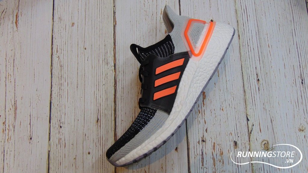 Adidas Ultraboost 2019 - Core Black / Solar Orange / Glow Blue - G27516