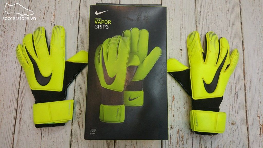 Nike Vapor Grip 3- Volt/ Black GK Gloves GS0352-702