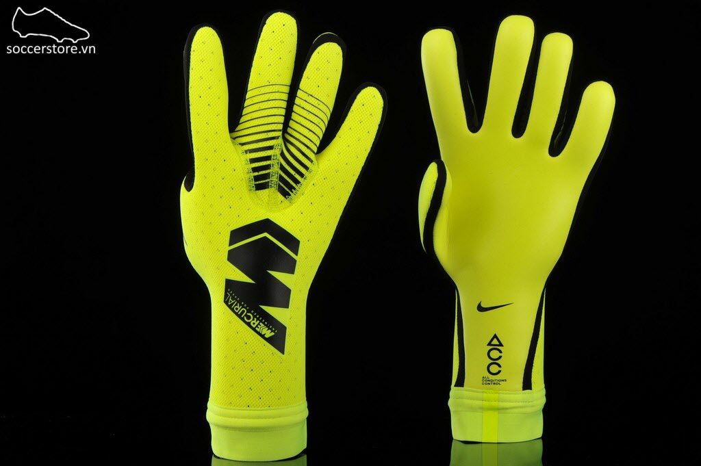 Nike Mercurial Touch Elite- Volt/ Black GK Gloves GS0356-702