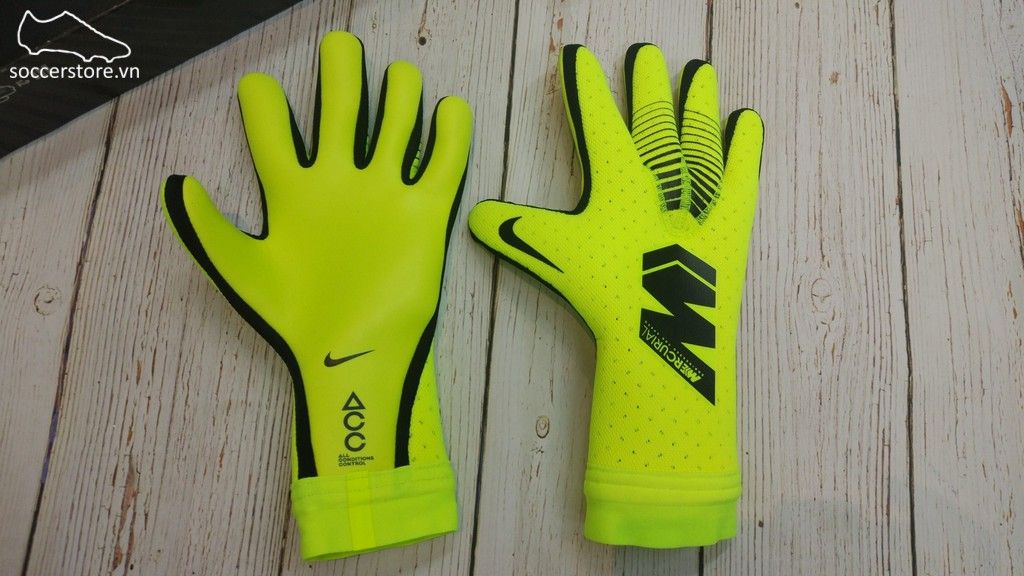 Nike Mercurial Touch Elite- Volt/ Black GK Gloves GS0356-702