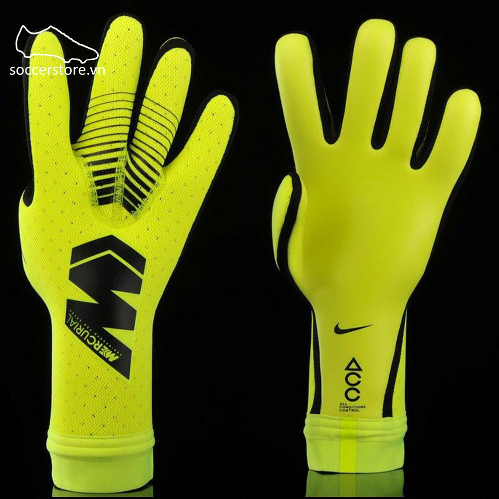 Nike Mercurial Touch Elite- Volt/ Black GK Gloves GS0356-702