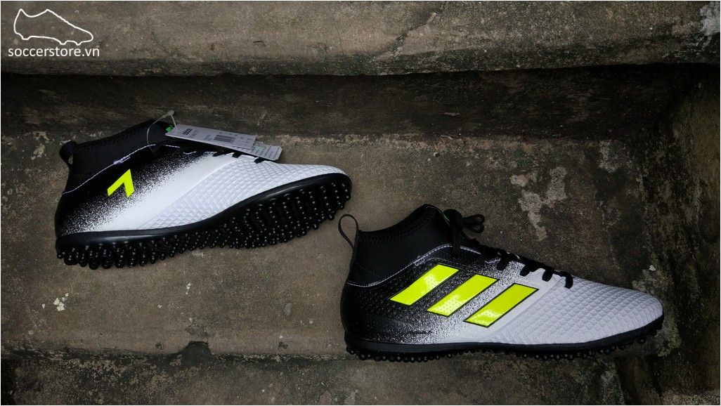 Adidas Ace 17.3 Primemesh TF- White/ Solar Yellow/ Core Black