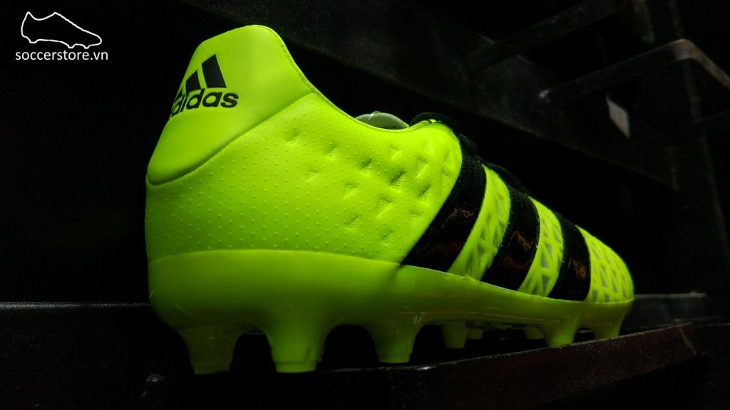 Adidas Ace 16.1 Kids FG/AG- Solar Yellow/ Core Black/ Silver Metallic S79668