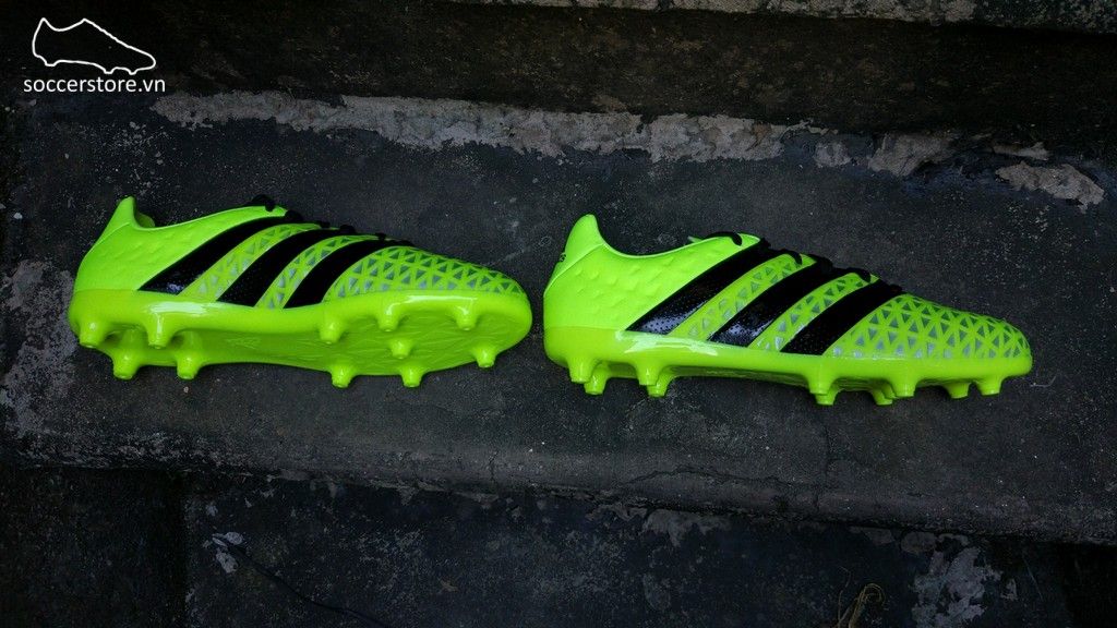Adidas Ace 16.1 Kids FG/AG- Solar Yellow/ Core Black/ Silver Metallic S79668