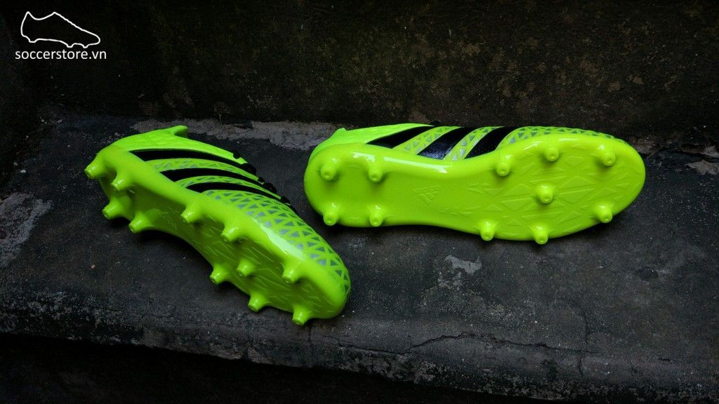 Adidas Ace 16.1 Kids FG/AG- Solar Yellow/ Core Black/ Silver Metallic S79668
