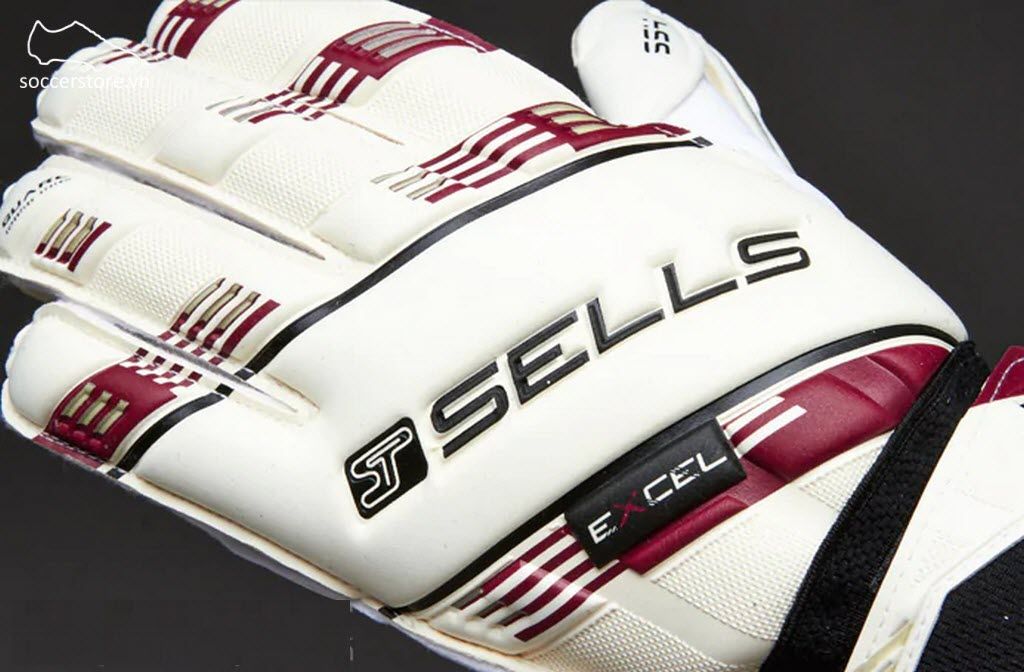 Sells Axis 360 Supersoft 4 Guard Junior - White/Maroon GK Gloves SGP1441J