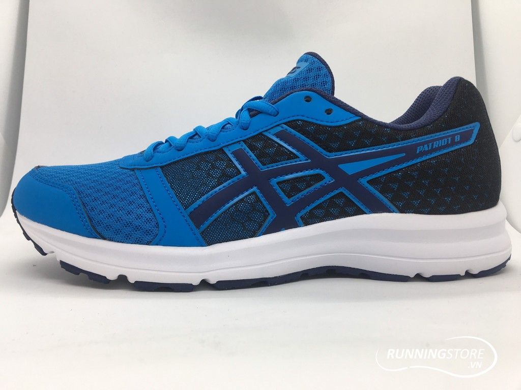 Asics Patriot 8- Imperial Indigo Blue/ White T619N-4549