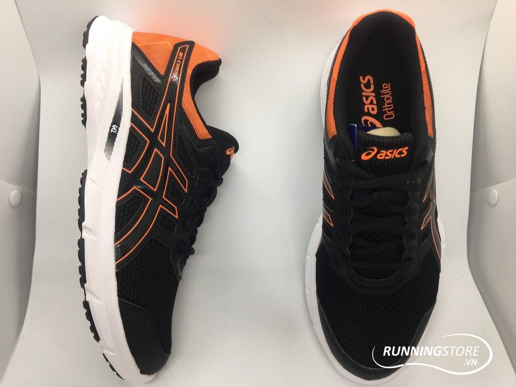 Asics Gel-Excite 5- Black/ Shocking Orange T7F3N-001