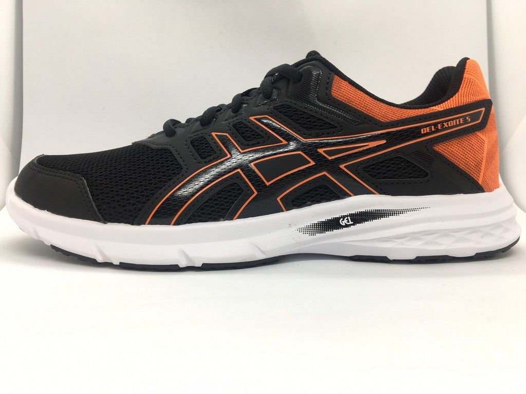 Asics Gel-Excite 5- Black/ Shocking Orange T7F3N-001