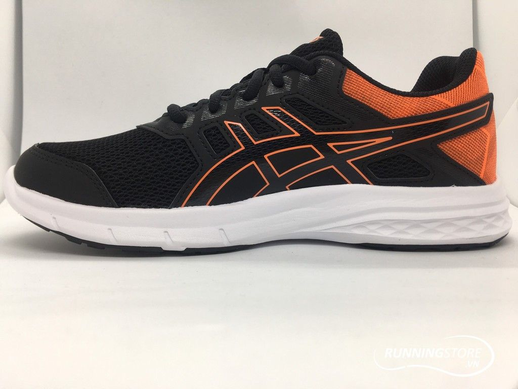 Asics Gel-Excite 5- Black/ Shocking Orange T7F3N-001