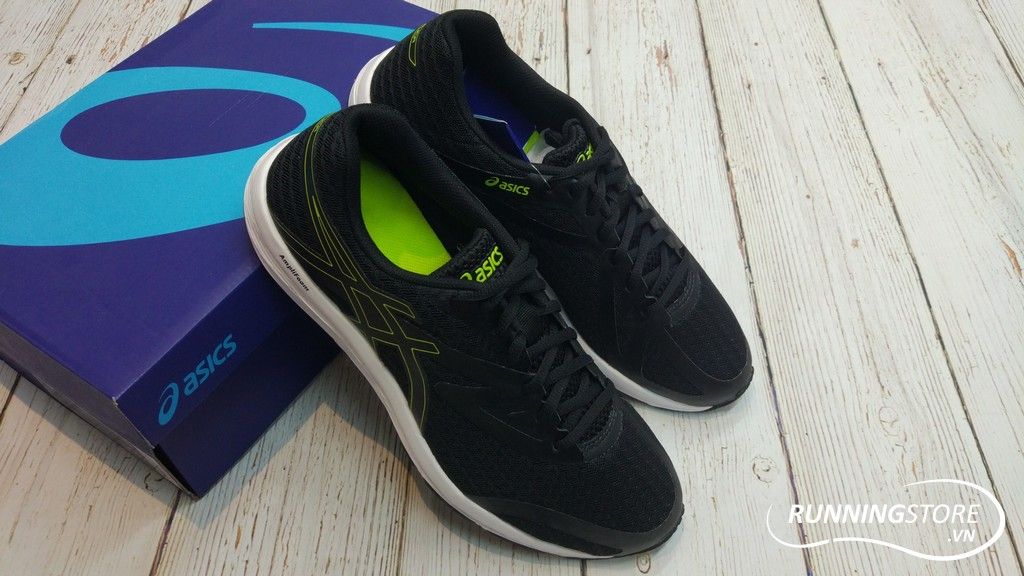 Asics Amplica - Black/White/Neo Lime - T825N-001