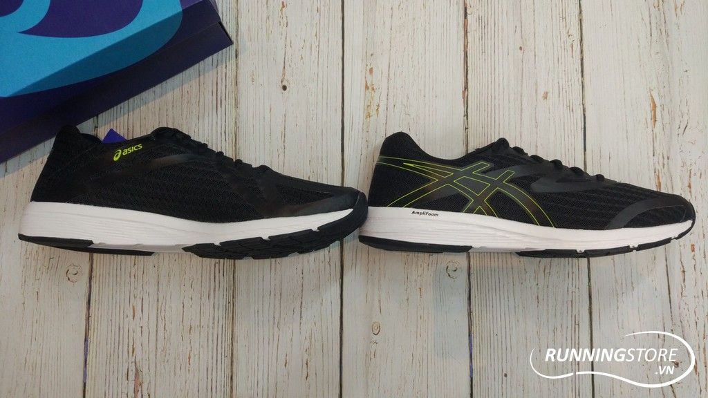 Asics Amplica - Black/White/Neo Lime - T825N-001