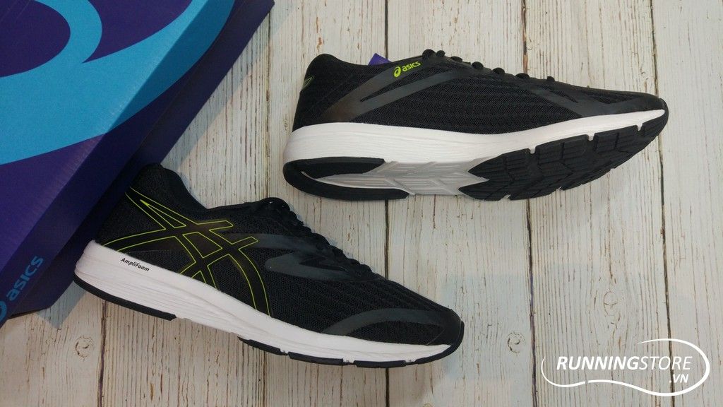 Asics Amplica - Black/White/Neo Lime - T825N-001