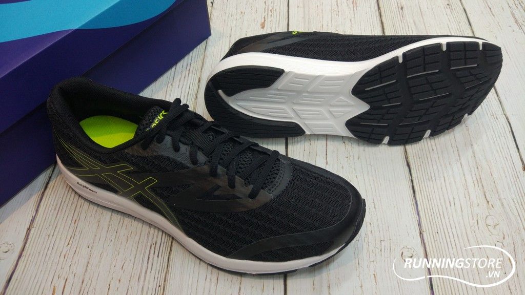 Asics Amplica - Black/White/Neo Lime - T825N-001