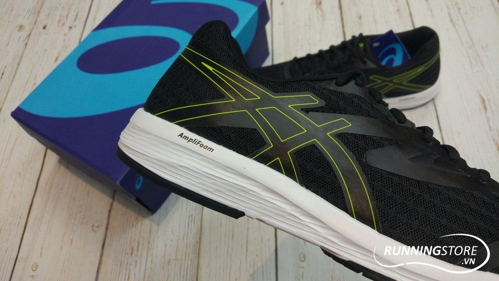 Asics Amplica - Black/White/Neo Lime - T825N-001